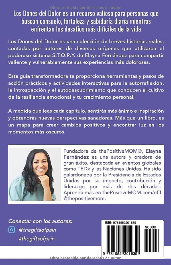 Los Dones del Dolor: Historias, Reflexiones y Ejercicios Diarios para Encontrar Esperanza y Sanación en la Adversidad (Spanish Edition)