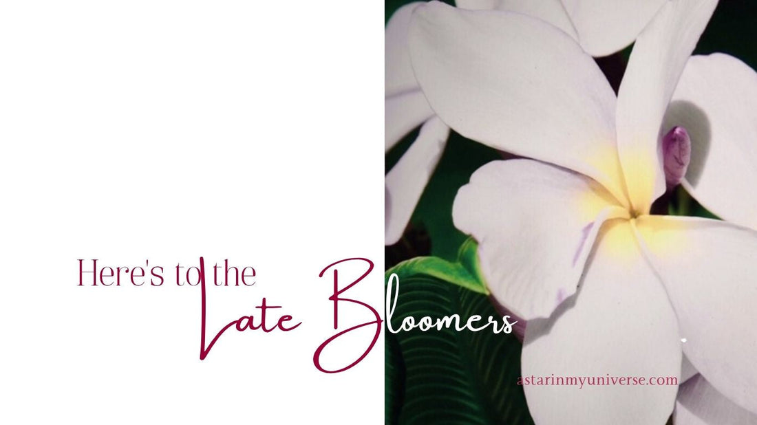 Here's to the Late Bloomers